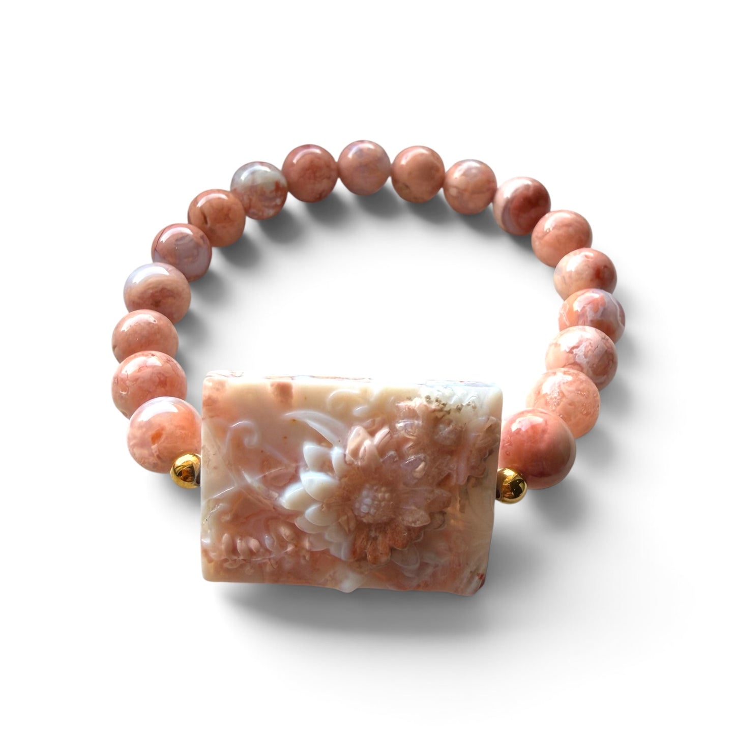 Pink Agate Bracelet