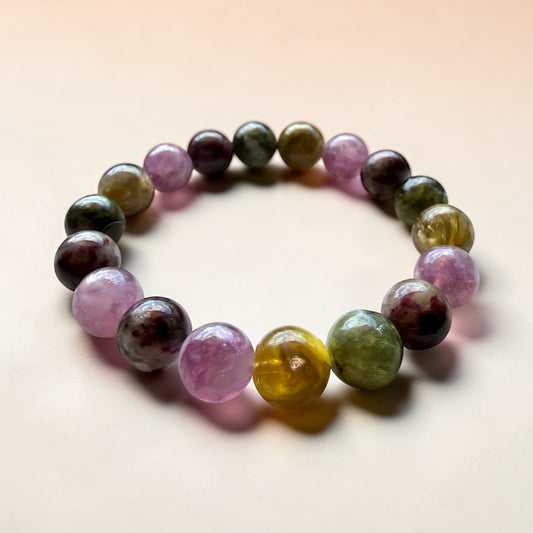 Multi-Color Lepidolite Harmony Bracelet