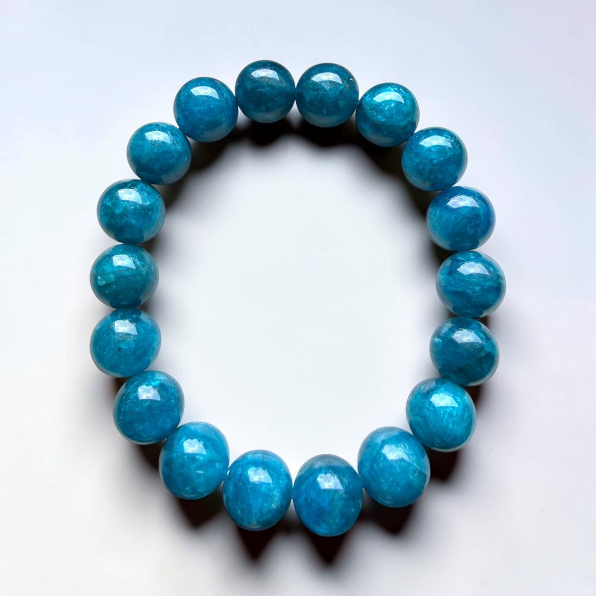 Blue Apatite Bracelet (A-grade)