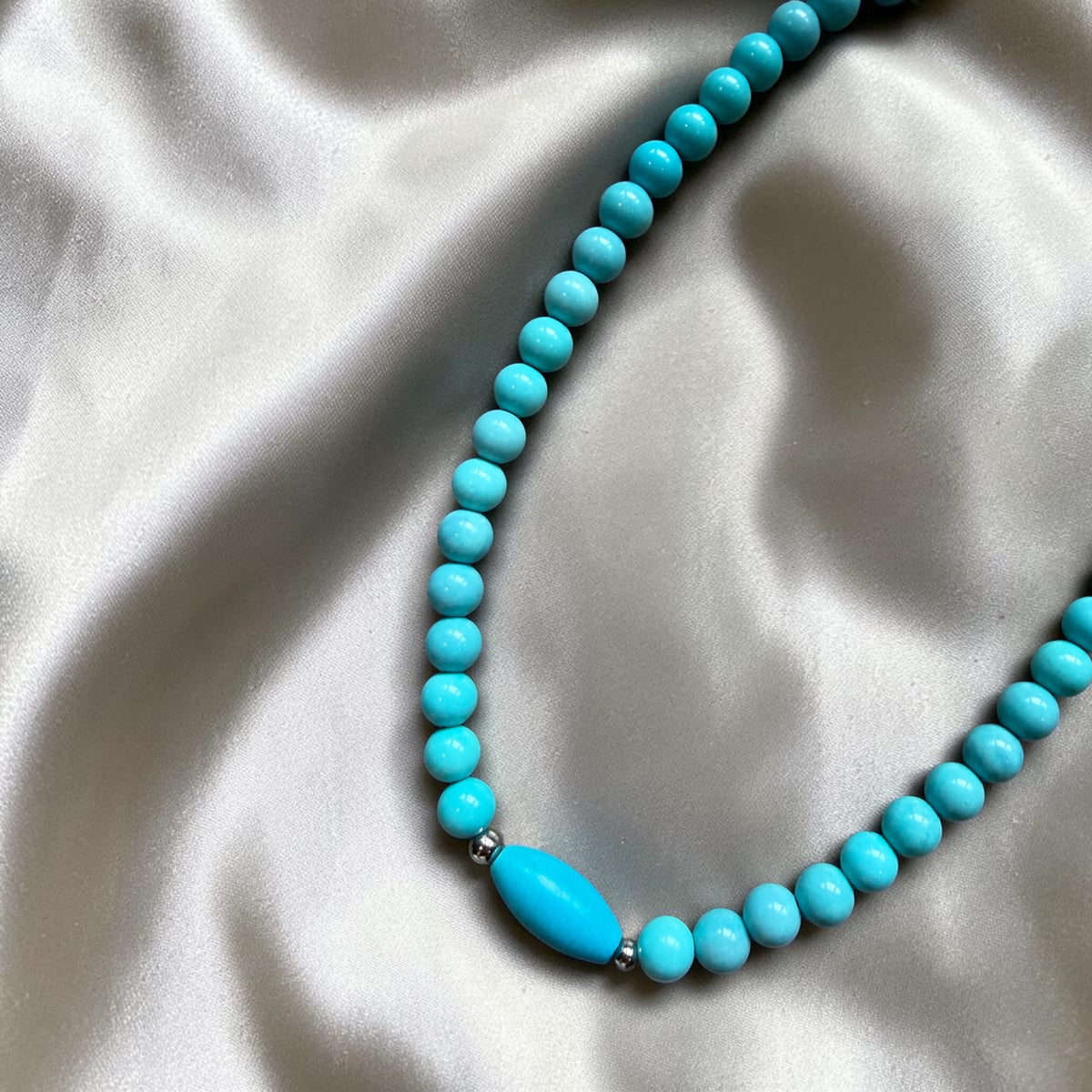Turquoise Round Necklace
