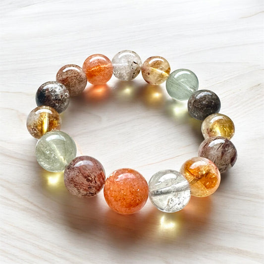 BaZi Bead Gemstone Bracelet