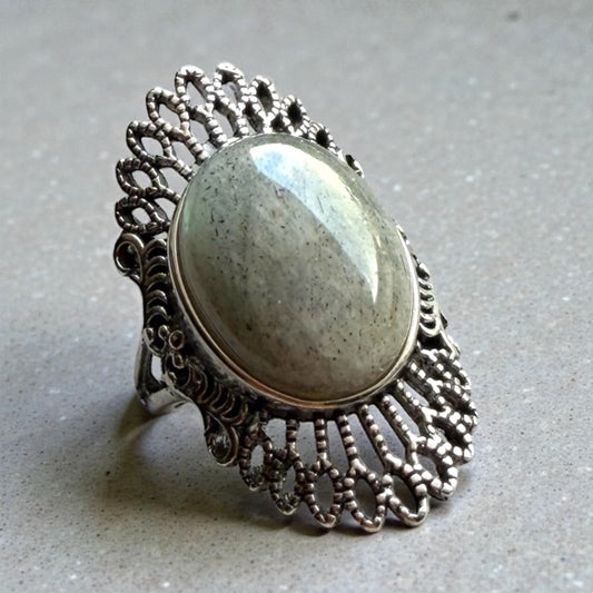 Labradorite Ring