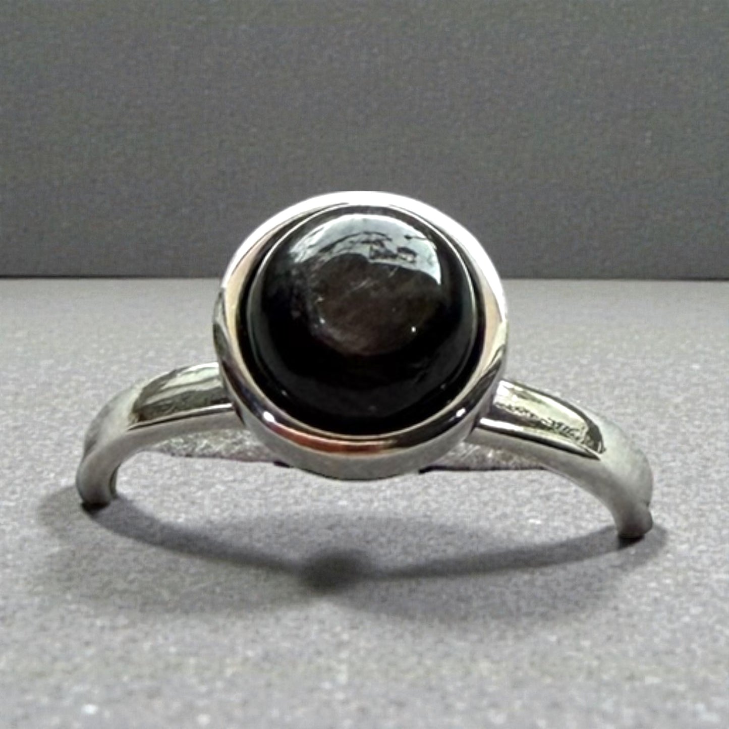 Black Labradorite Ring