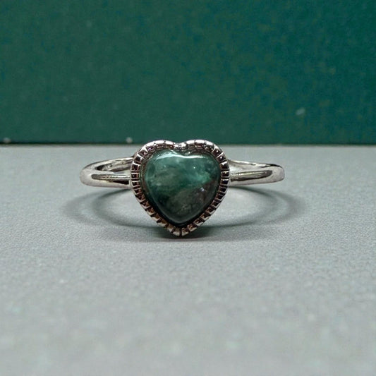 Blue Apatite Ring