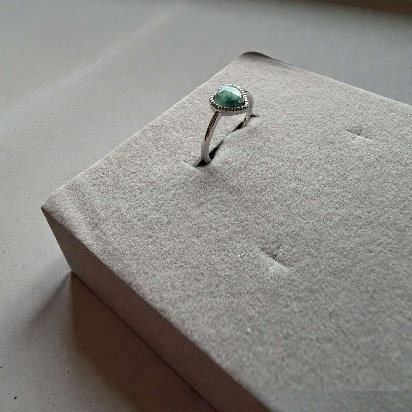Blue Apatite Ring